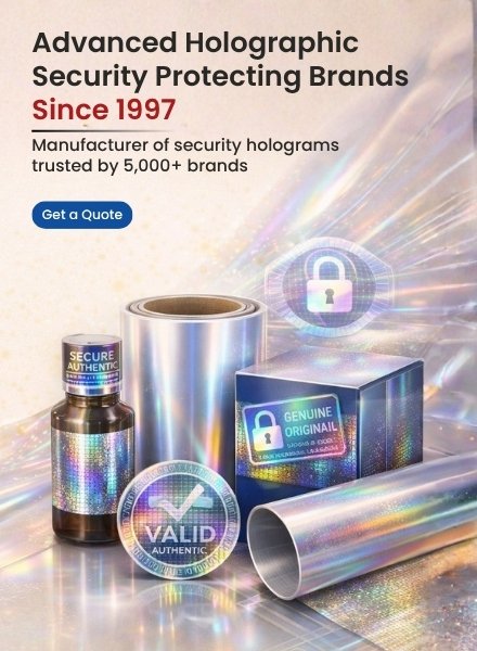 Advanced Holographic Security Protecting Brands Since 1997 mobile view